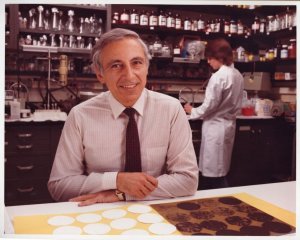 Robert Gallo AIDS HIV  Scientist GIANT Reverse 10x8 Hand Signed Photo