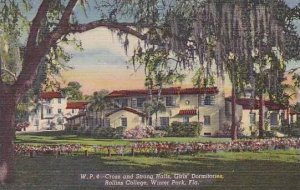 Florida Winter Park Rollins College The Cross And Strong Halls Girls Dormitories