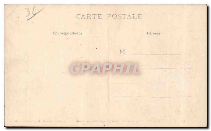 Old Postcard Chateauroux Praire St Christopher and Raoul castle