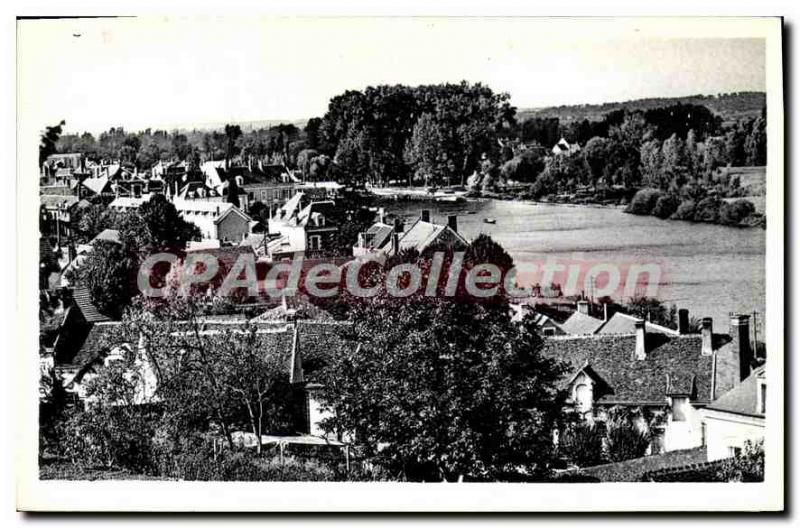 Postcard Old St Aignan General view to the expensive and the Beach