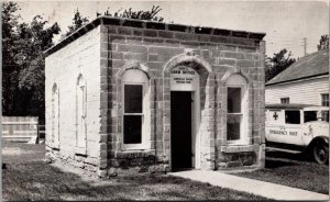 Vintage Postcard Lincoln Nebraska~Pioneer Village~Old Land Office~US Highway JW3