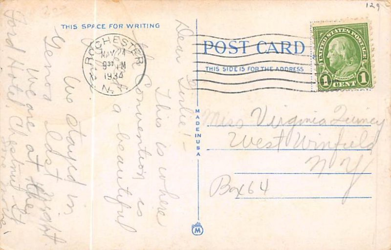 Masonic Temple Rochester, New York USA 1934 