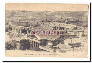 Postcard Old Nimes bullring The general view