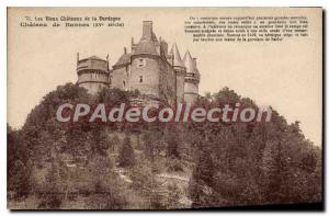 Postcard Ancient Castles In The Dordogne Chateau De Bannes