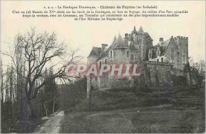 Old Postcard The Dordogne Picturesque Chateau Fayrac (in Sarlat) This is a lo...