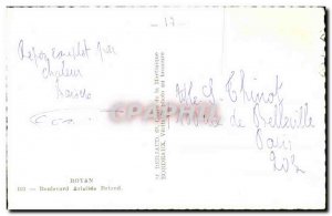 Royan Old Postcard Boulevard Aristite Briand