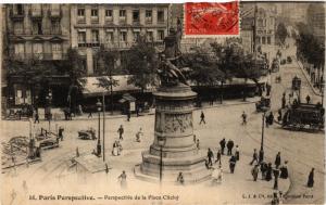 CPA PARIS 17e-Perspective de la Place Clichy (322428)