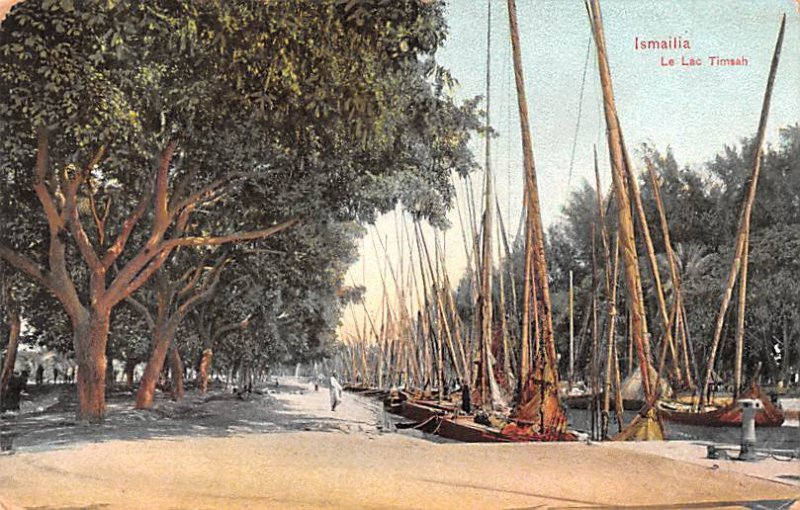 Le Lac Timsah Ismailia Egypt, Egypte, Africa Unused 