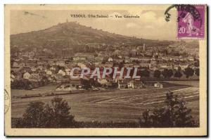 Postcard Old Vesoul Vue Generale