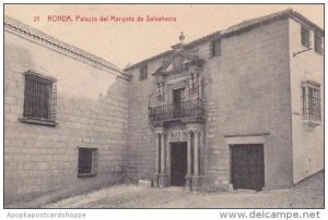 Spain Ronda Palacio del Marques de Salvatierra