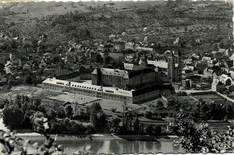 luxemburg, ECHTERNACH, Panorama (1957) Stamp