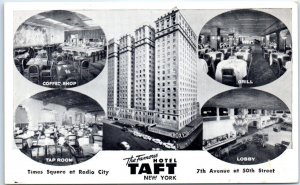 Postcard - The Famous Hotel Taft - New York City, New York