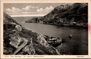 Canada The Narrows St John's Newfoundland Vintage Postcard C042 
