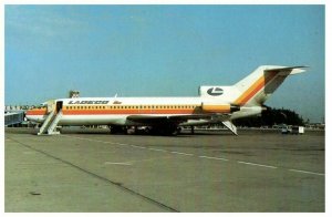 Ladeco Chile Boeing 727 at Viracopos 1984 Airplane Postcard