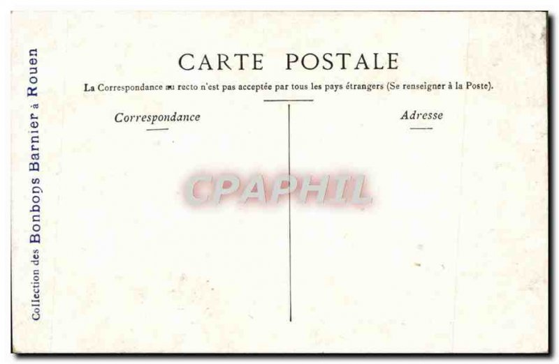 Old Postcard Statue of Bernard de Jussieu Paris