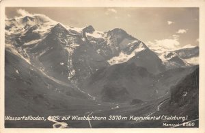 Lot198  salzburg austria waterfall floor view of wiesbachhorn kaprun valley