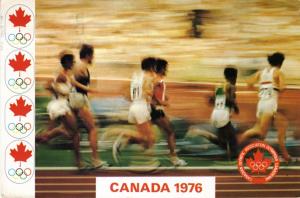 Postcard  Canada 1976 Track & Field Olympic Games 