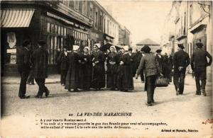 CPA La Vendée Maraichine - A y our vas-tu Rosine sacre.... (297665)