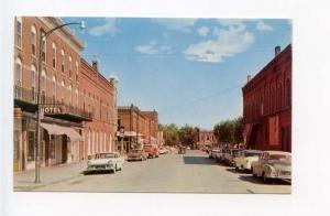 Paulding OH Street View Old Cars Vintage Store Fronts Postcard