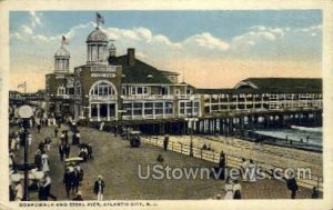 Boardwalk, Steel Pier in Atlantic City, New Jersey