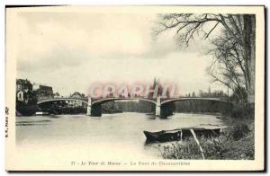 Old Postcard Tour De Marne Le Pont De Chennevieres