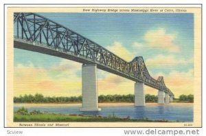 New Highway Bridge across Mississippi River at Cairo, Illinois, 20-40