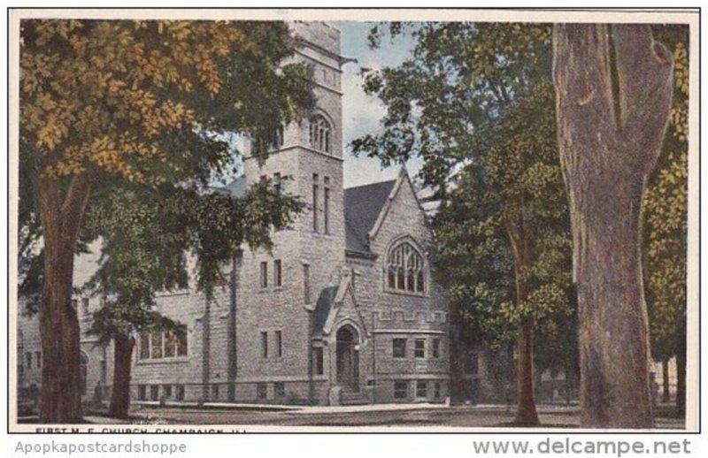 First M E Church Champaign Illinois