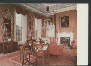 Sussex Postcard - Uppark - The Red Drawing Room     T1617