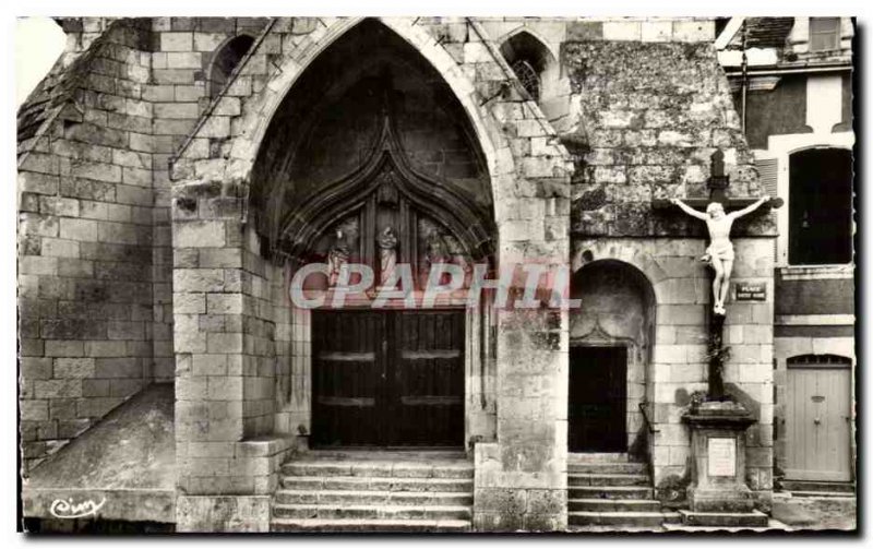 Modern Postcard La Roche Posay Vienne les Bains bis of Entree & # 39Eglise