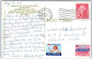 1955 Rare Stamps Polio Foundation Elizabeth Kenny Crippled Children Easter A177