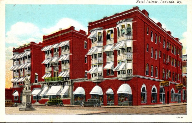 Kentucky Paducah Hotel Palmer Curteich