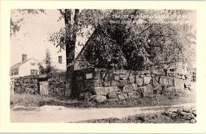 Postcard HOUSE SCENE Durham New Hampshire NH AJ3554