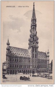 Belgium Brussells Hotel De Ville 1912