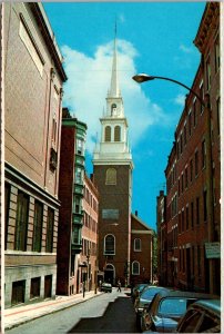 Massachusetts Boston Old North Church Christ Church