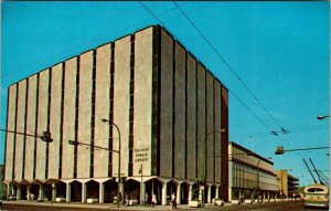 Postcard LIBRARY SCENE Calgary Alberta AB AO6127