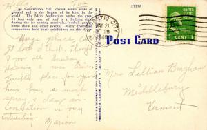 NJ - Atlantic City. Convention Hall, Auditorium Interior