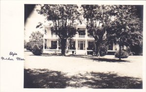 Mississippi Natchez Elgin Ante-Bellum Home Real Photo