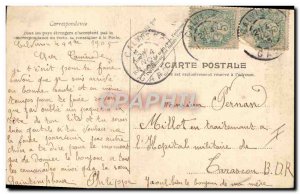 Postcard Old Barracks Army Soldier Plotard