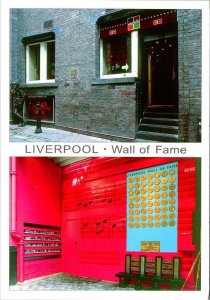 2~OVERSIZE Postcards England THE BEATLES & LIVERPOOL WALL OF FAME~Patricks Bar