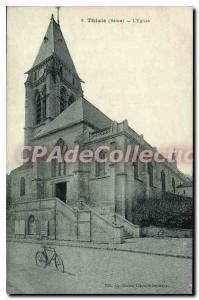 Postcard Old Church Thiais