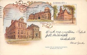 Albany New York, USA Patriographic 1905 