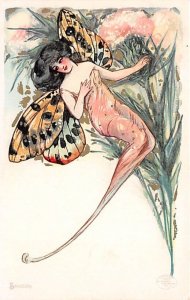 Artist Samuel Schmucker Butterfly Postcard
