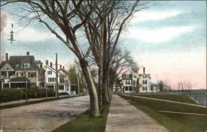 Beverly MA Lothrop St. c1910 Postcard