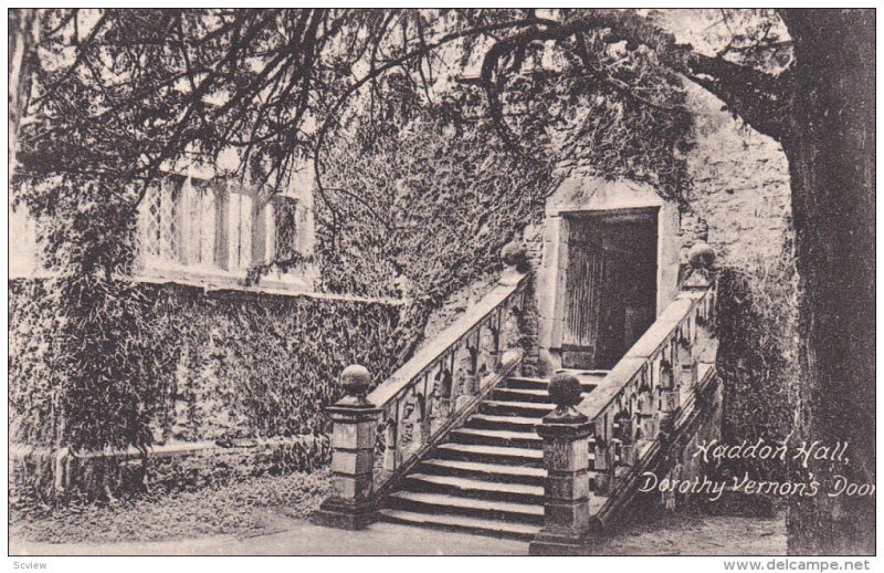Haddon Hall, Dorothy Vernon's Door, Derbyshire, England, United Kingdom, 00-10s