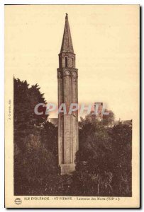 Old Postcard Ile d'Oleron St Pierre Dead Lantern