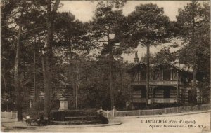 CPA ARCACHON-Square Bremontier (27850)