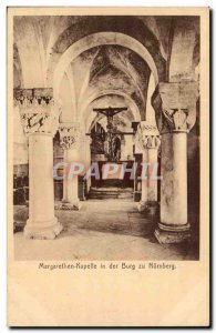 Postcard Old Nurnberg Margarethen Kapelle in der Burg