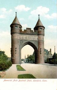 CT - Hartford. Bushnell Park. Memorial Arch