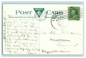 c1910 Summit House Mt. Tom Holyoke, MA Postcard F87