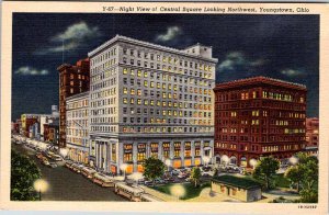 Postcard BUILDING SCENE Youngstown Ohio OH AK4571